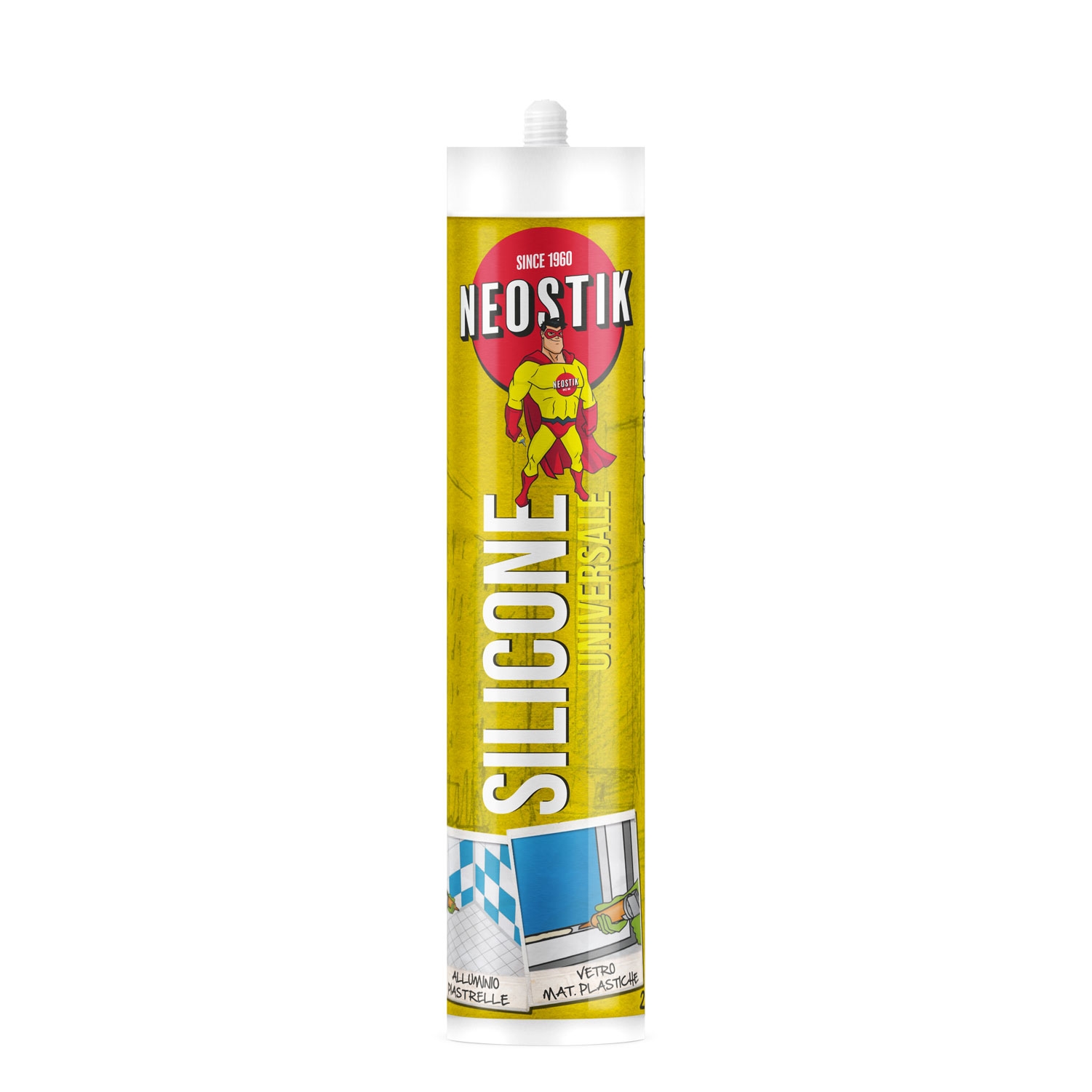 Image of SILICONE UNIVERSALE NEOSTIK TRASPARENTE 280ML