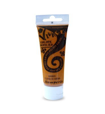 COLORE ACRILICO 60 ML TERRA DI SIENA
