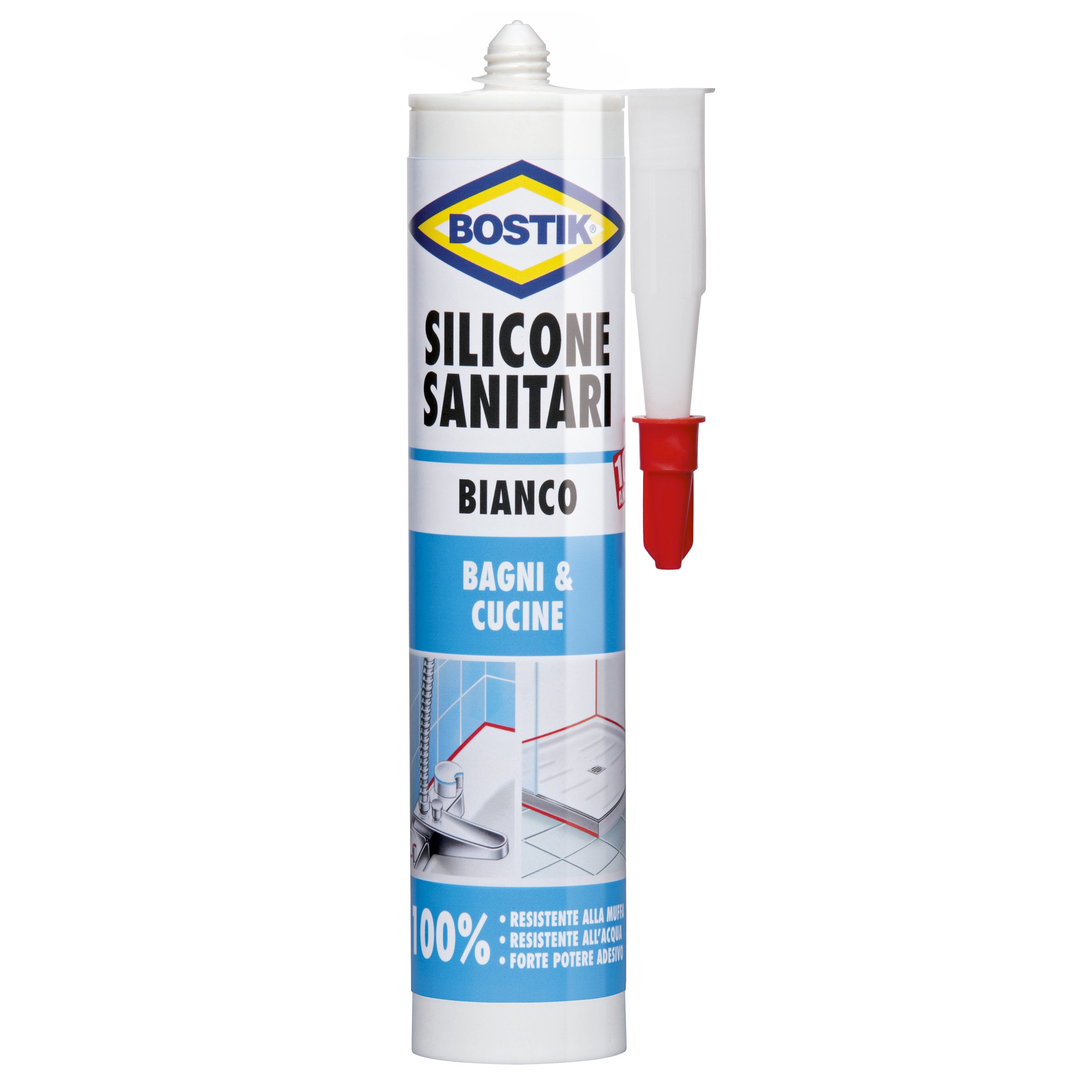 Image of SIGILLANTE BOSTIK PER SANITARI COLORE BIANCO ML.280 - UHU BOSTIK D2458