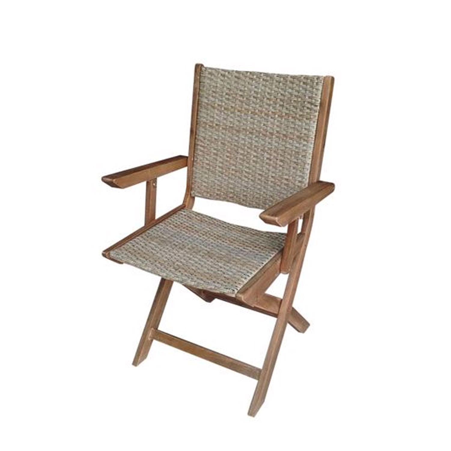 Gardenia SEDIA PIEGHEVOLE CON BRACCIOLI IN ACACIA CM.60,5x54xH.86 
