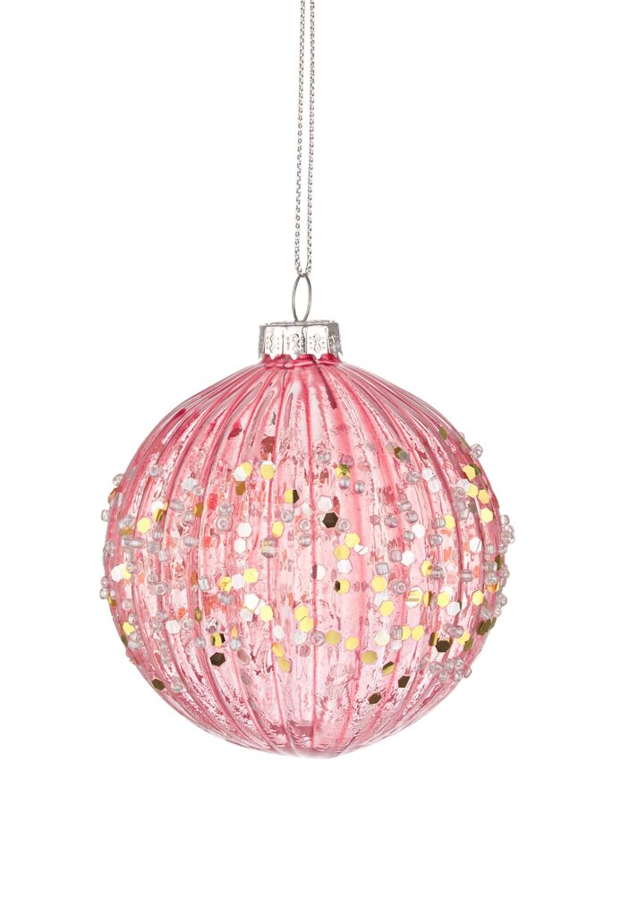 Sfera vetro serenity rosa