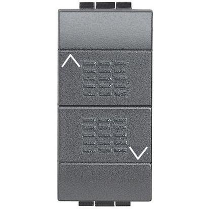BTicino SL4037F Pulsante Doppio antracite