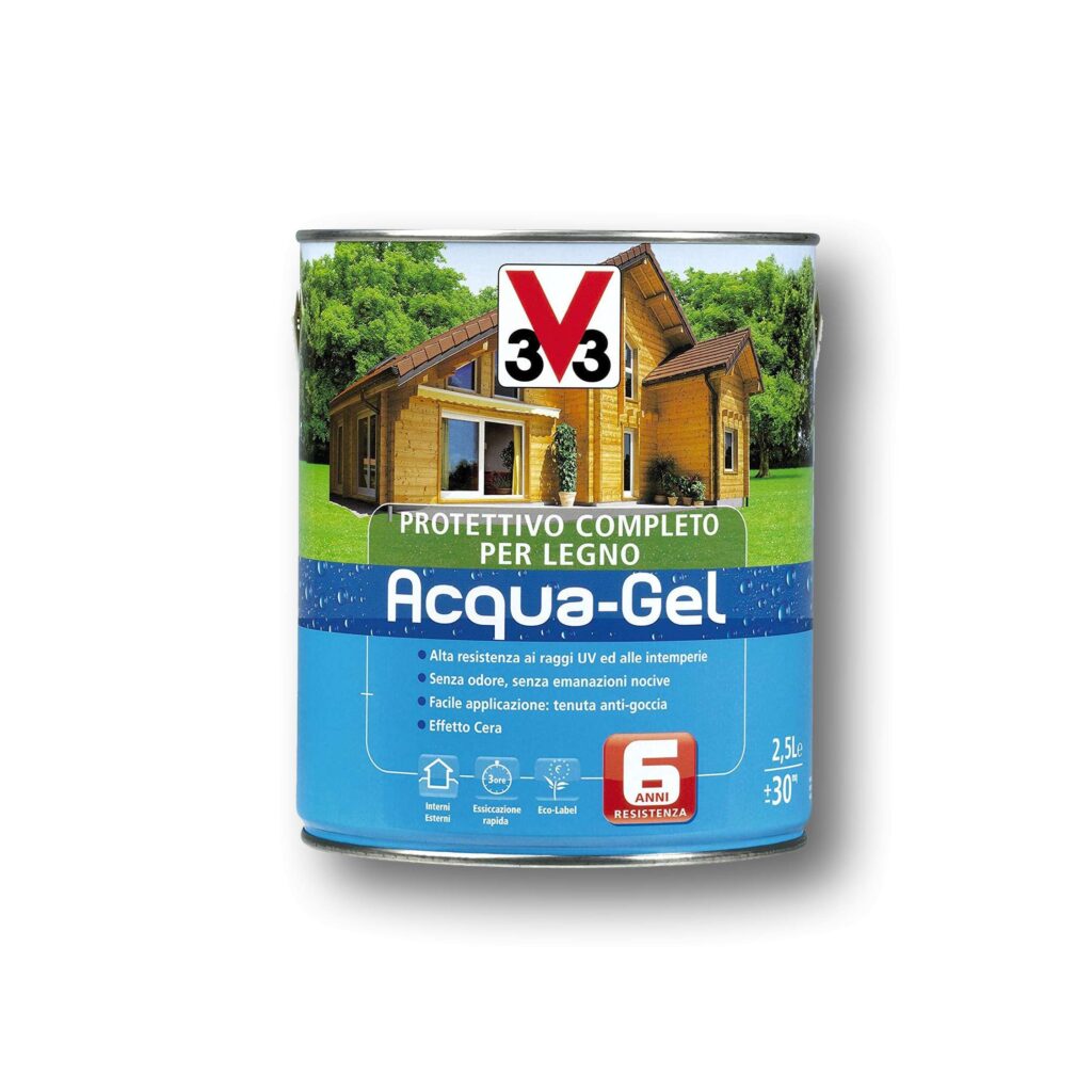 Impregnante a base acqua-gel 3 lt bianco