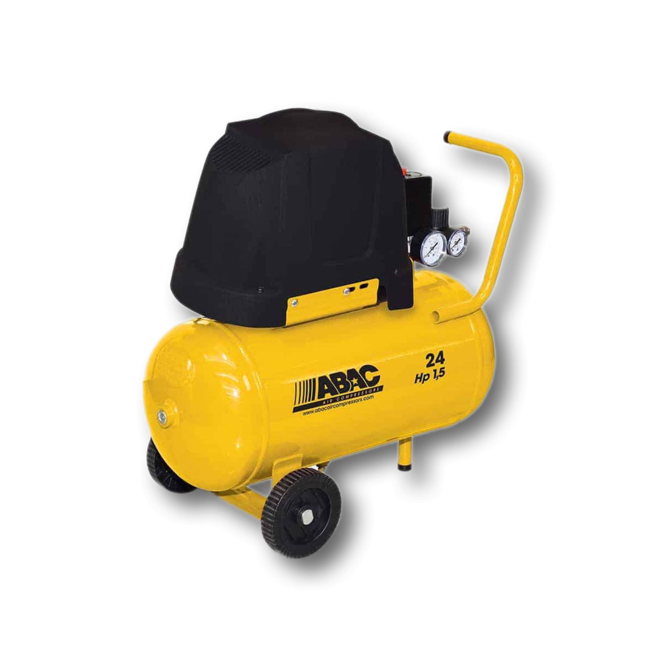 ABAC COMPRESSORE ARIA CARRELLATO ABAC 24 LT COD FCCC404RED 