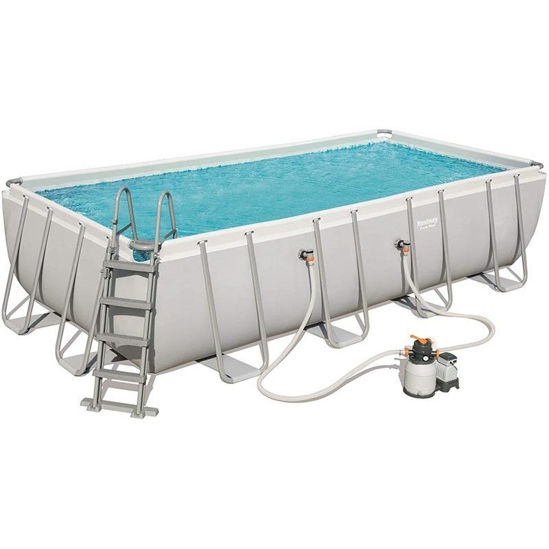 Piscine fuori terra Power steel rettangolare