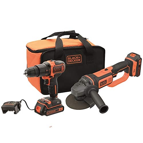 Image of Black&Decker Set avvitatore + smerigliatrice