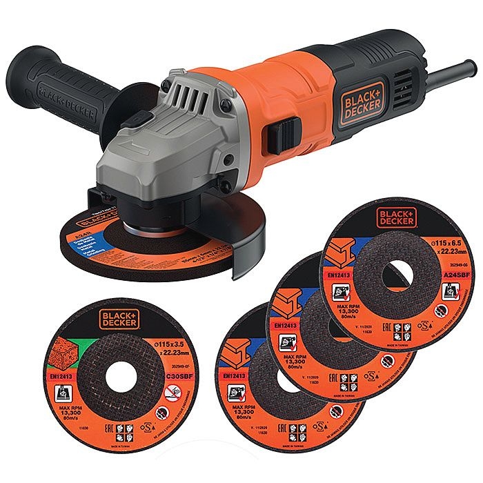 Image of Black&Decker smerigliatrice angolare 710W