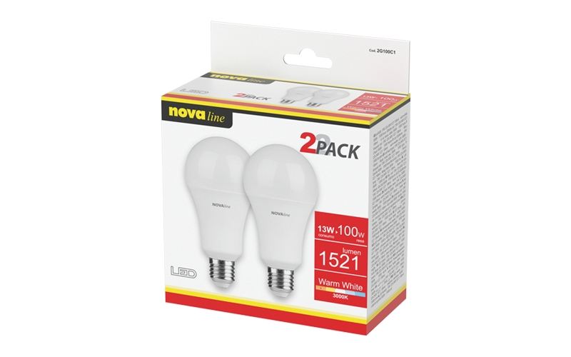 Lampadine goccia led 2 pezzi