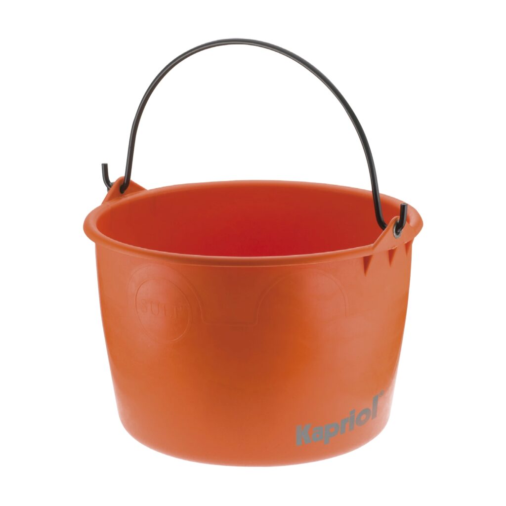 Secchio piastrellisti Kapriol 25 l arancio