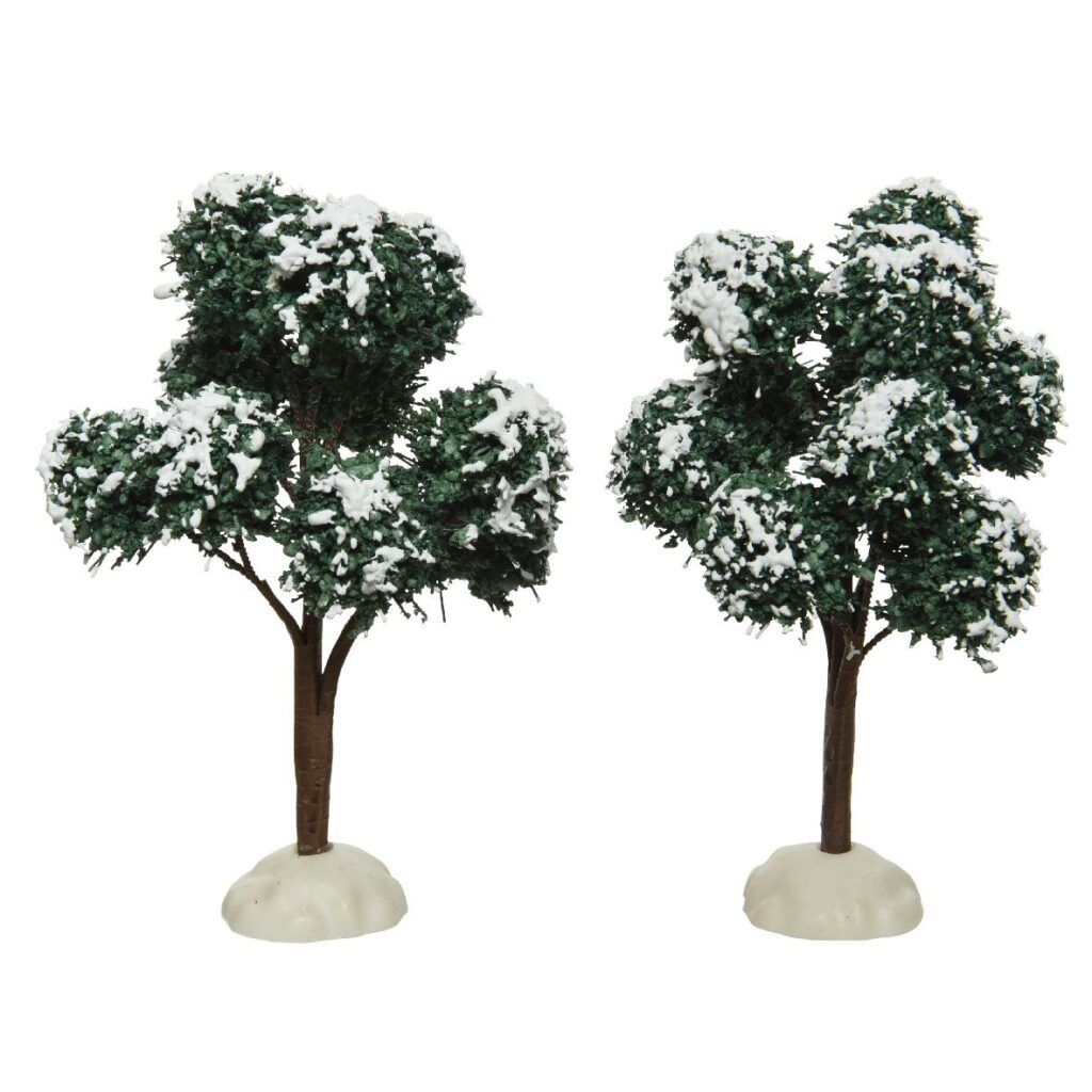 Alberi verdi innevati Kaemingk 2 pz.