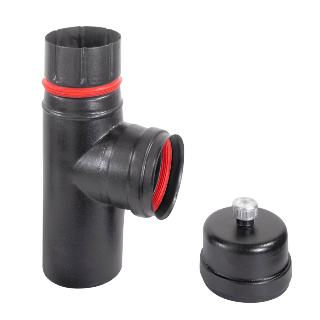 Raccordo a T tubi per stufe Ala 120x90°