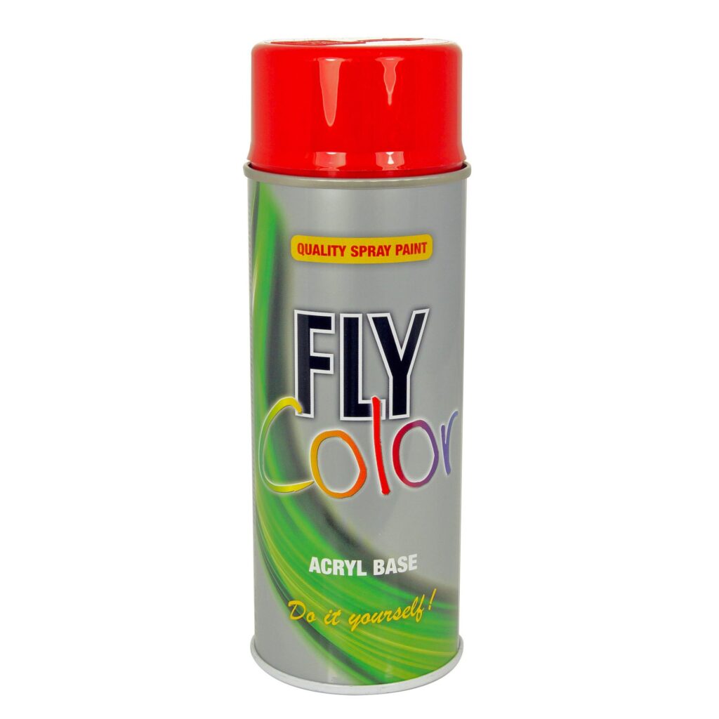 Vernice acrilica decorativa rosso fuoco 400 ml