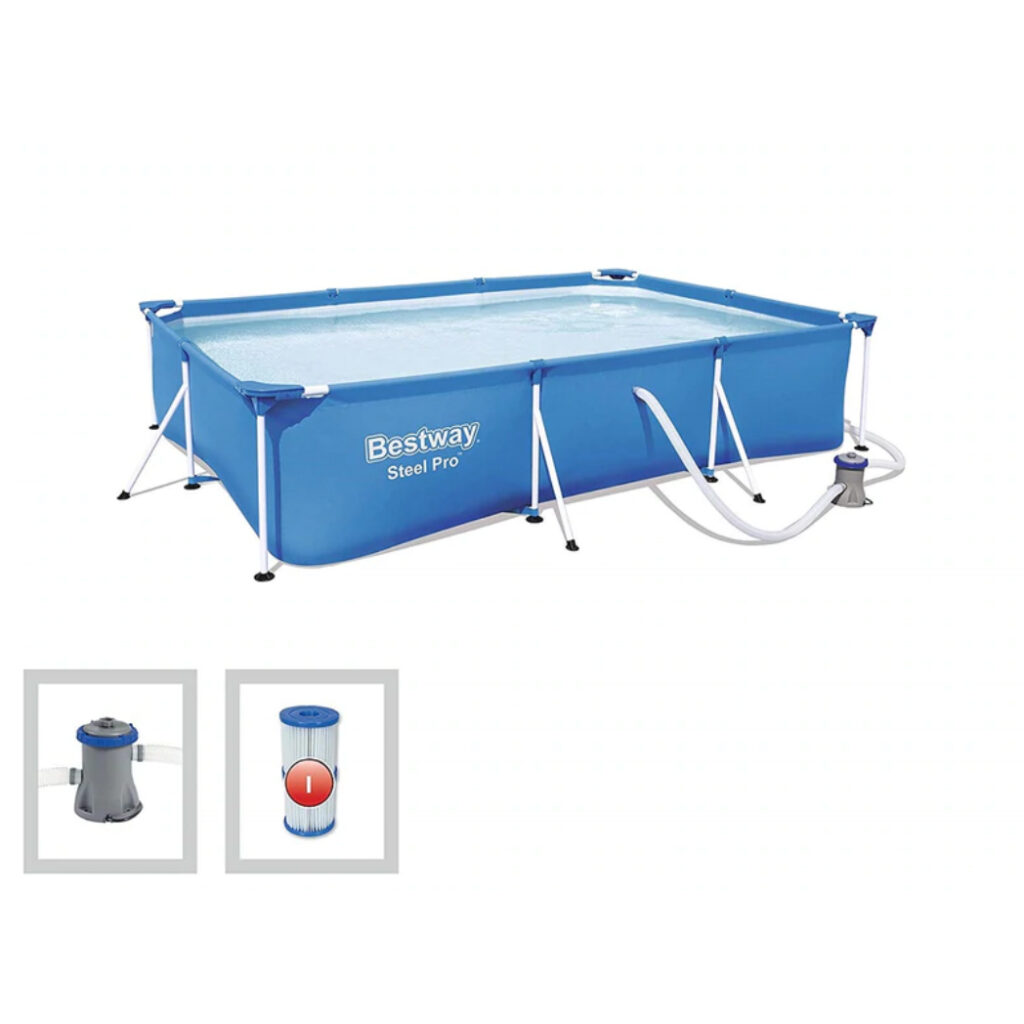 Piscina Steel Pro Frame con dotazione