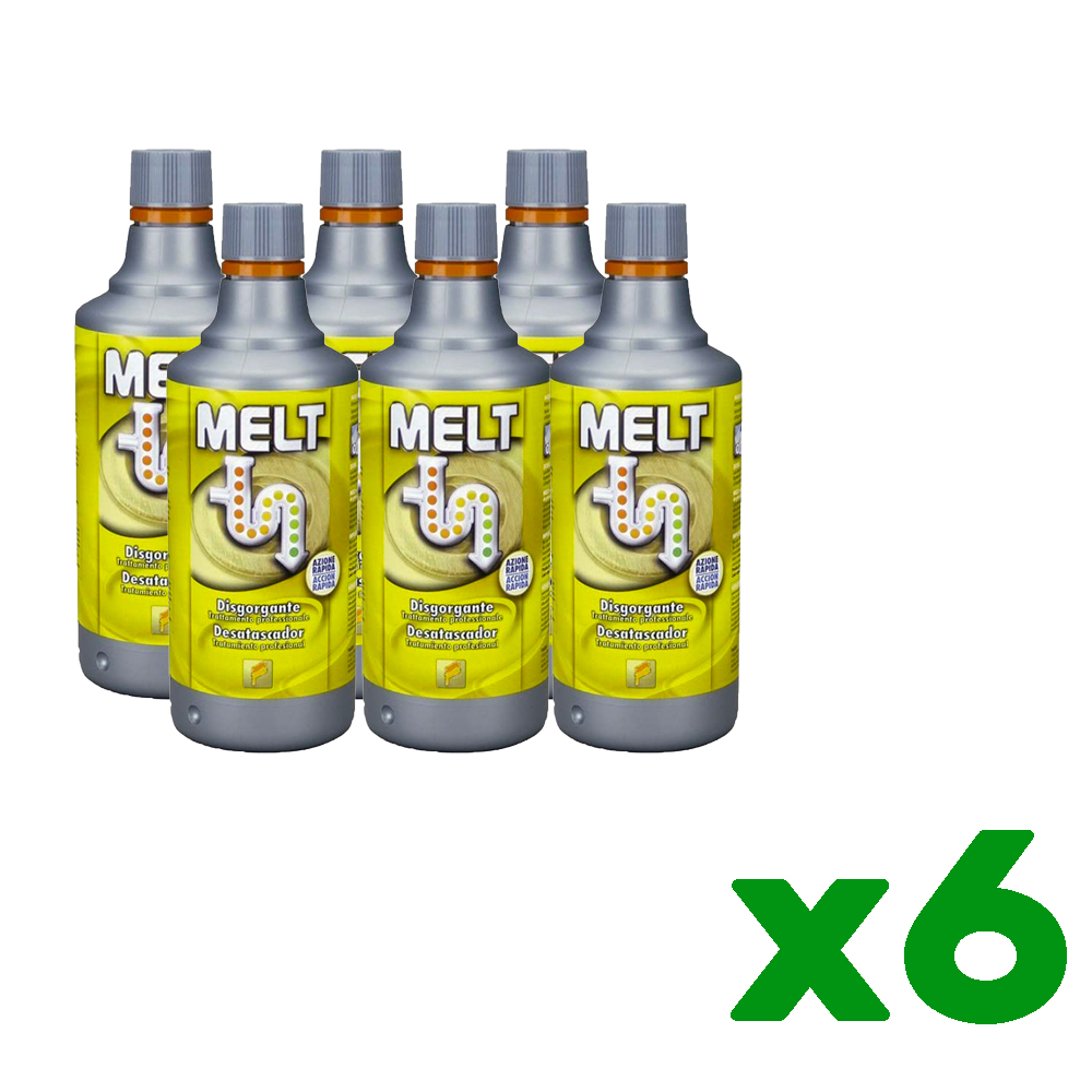 Melt disgorgante liquido rapido 750 ml x12