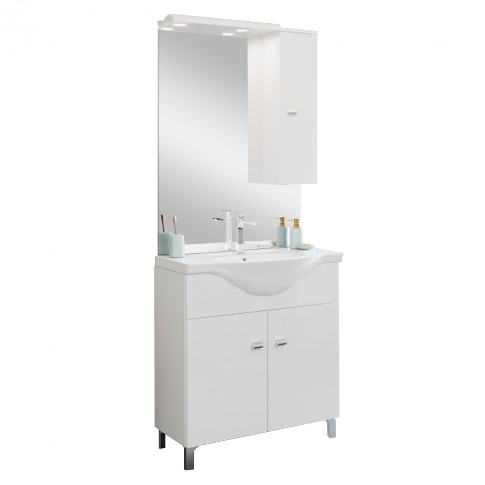 Composizione bagno 75 cm