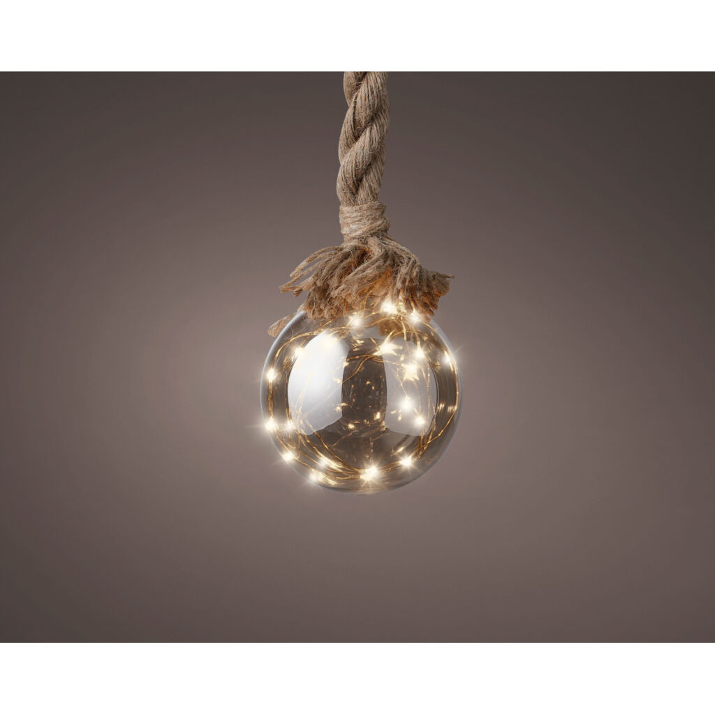 Sfera microLED con corda Kaemingk