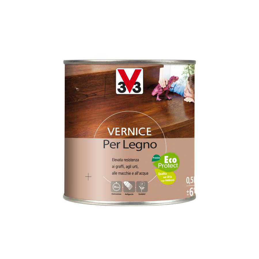 Vernice legno opaco 0,25L