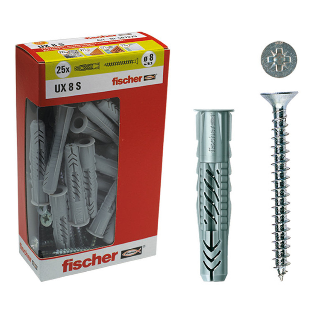 Tassello Fischer universale con vite