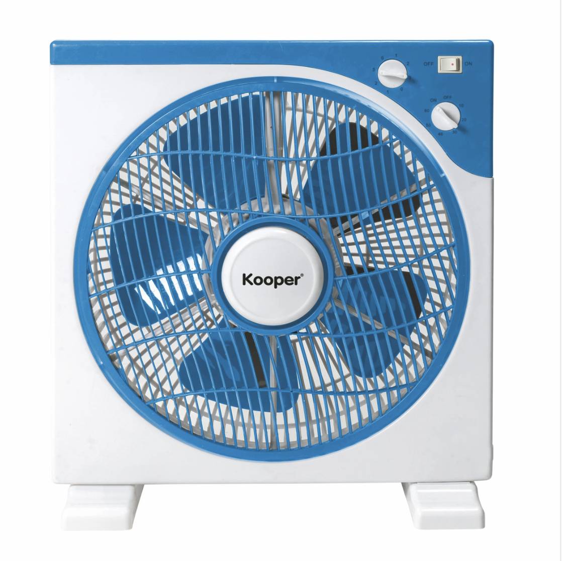 Image of Ventilatore box 45W Blu/bianco