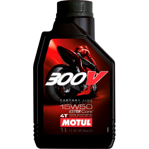 OLIO MOTORE MOTUL 300V FL ROAD RACING 5W40 100% SINTETICO DOPPIO ESTERE