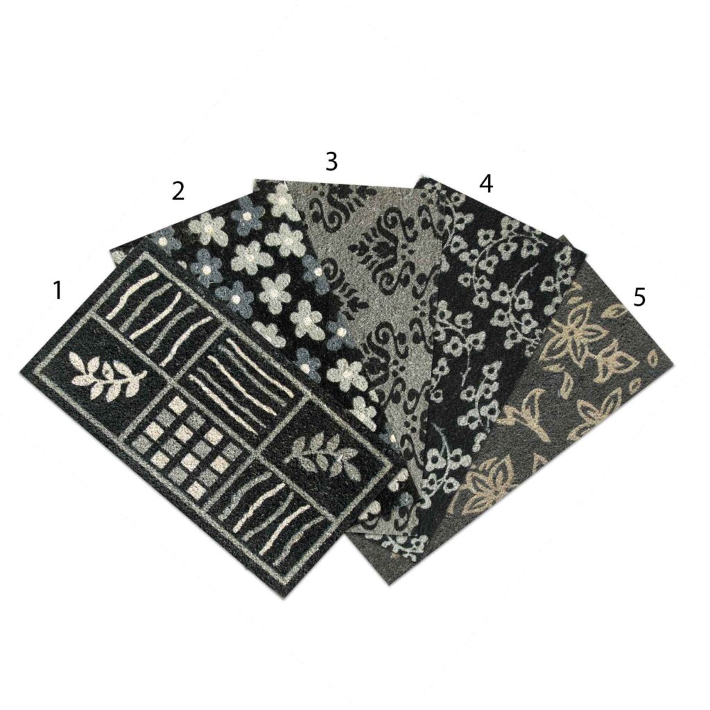Zerbino Black 40x70 cm