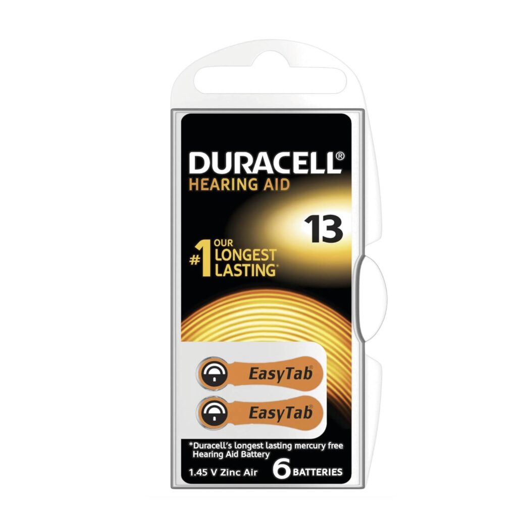 Duracell batterie per apparecchi acustici TAB13