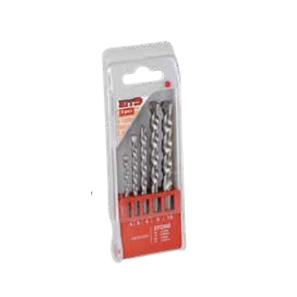 Set punte muro 4/5/6/8/10 mm