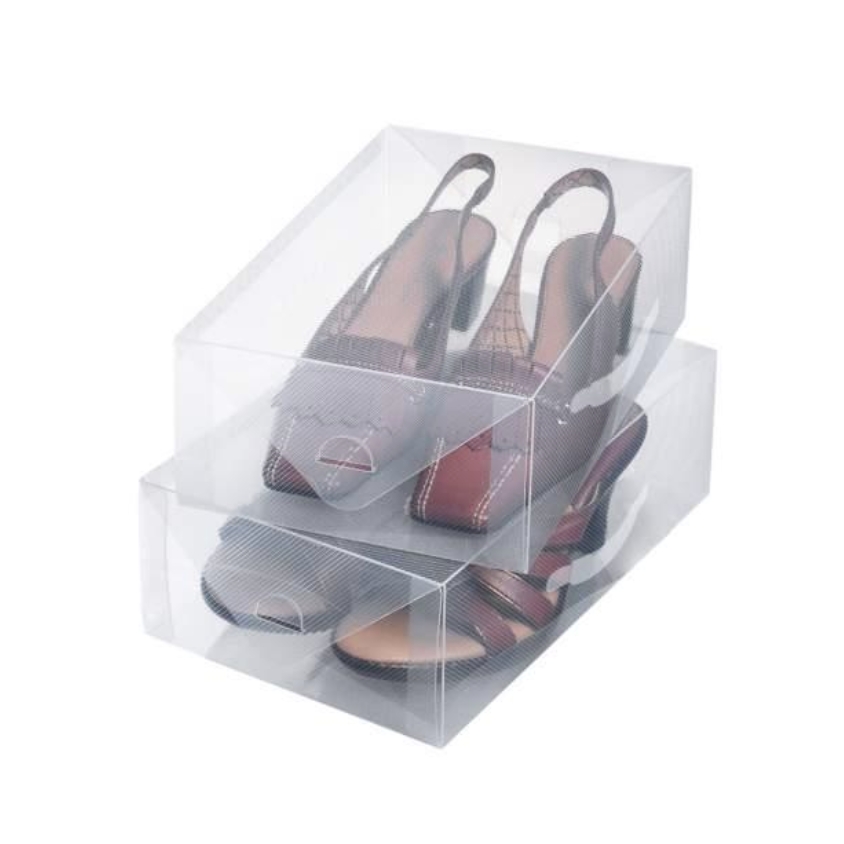 Set 2 scatole porta scarpe